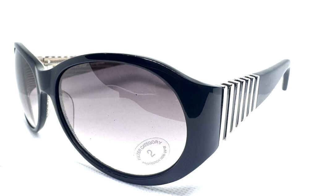 JF REY BY BOZ JF STEMPO 0010 BLACK EYEGLASS FRAME 59-16-135 MADE IN FRANCE